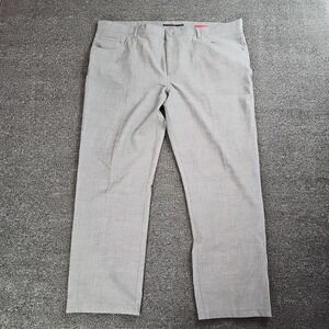 Alberto Pants Mens 42x30 Gray Stone Modern Fit Ceramica Structure Lightweight